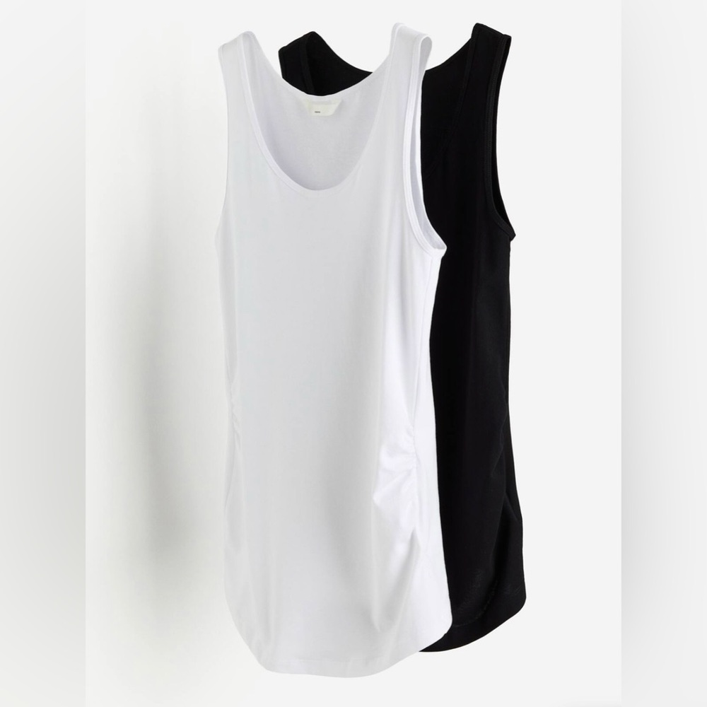 MAMA 2-PACK COTTON TANK TOPS